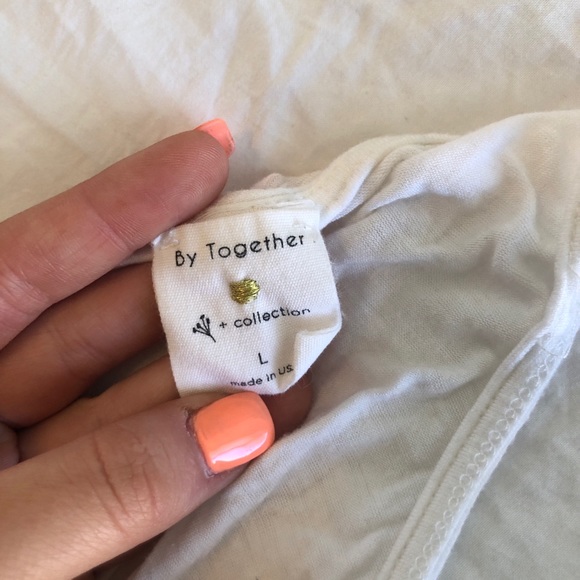 White Boutique Tank Top - Picture 4 of 4